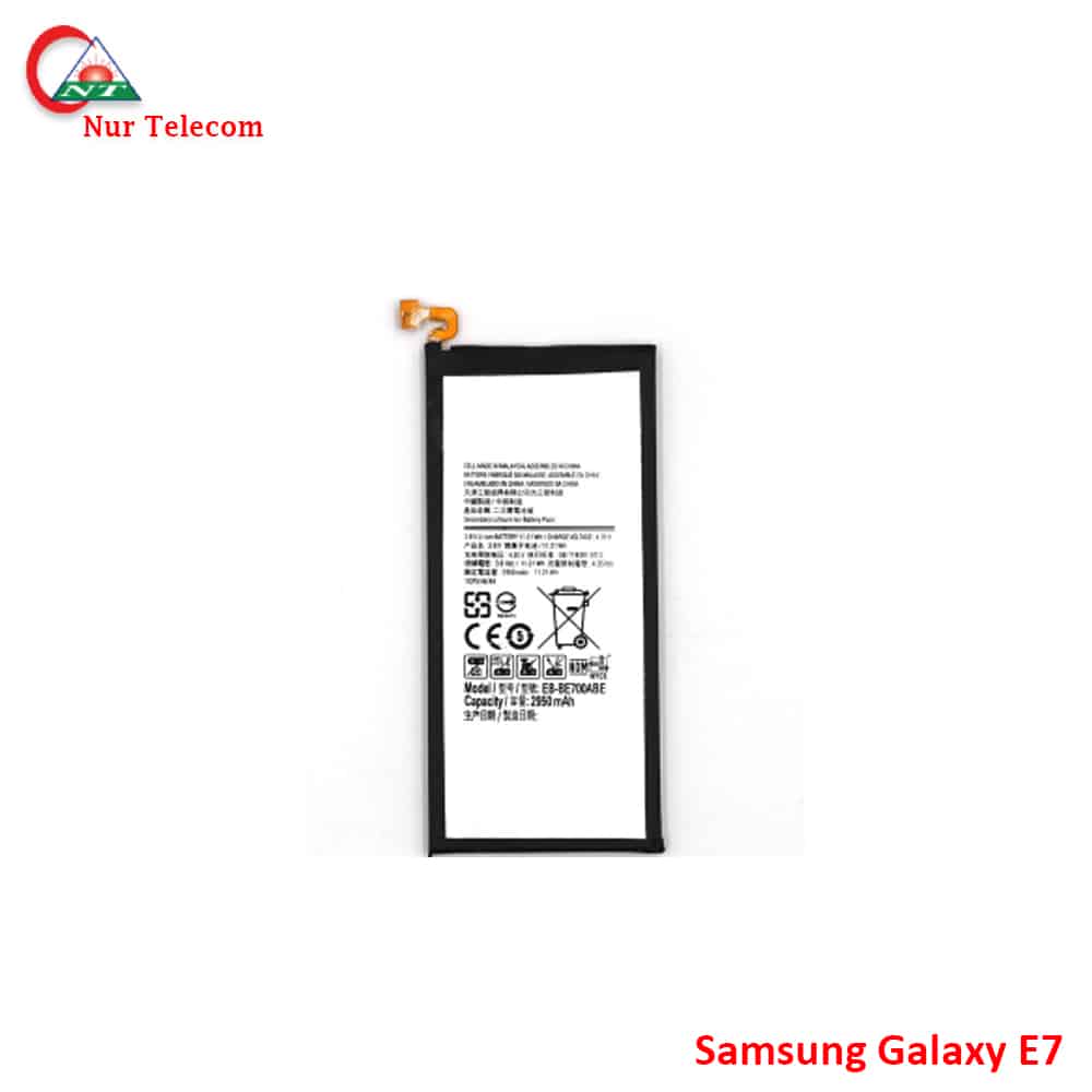 Original Samsung Galaxy E7 Battery Price in Bangladesh