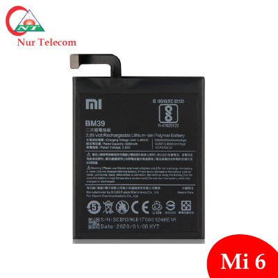 Original BM39 Xiaomi Mi 6 Battery price in Bangladesh