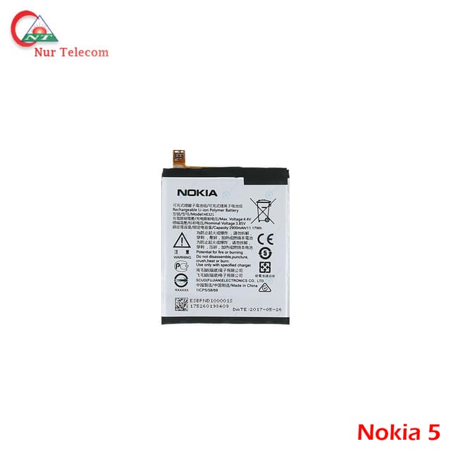 Original battery for Nokia 5 in Bangladesh