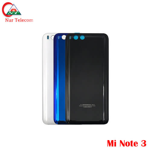 Xiaomi Mi Note 3 battery backshell All Color is available