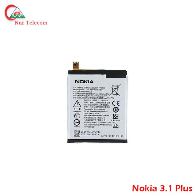 Original battery for Nokia 3.1 plus price in BD
