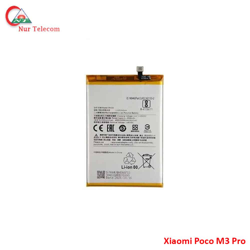 Original Xiaomi Poco M3 Pro Battery Price in Bangladesh
