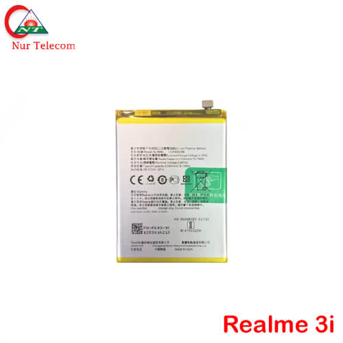  Original Realme 3i Battery price in Bangladesh