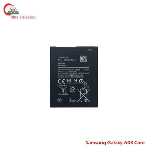 Samsung Galaxy A03 Core Battery Price in Bangladesh