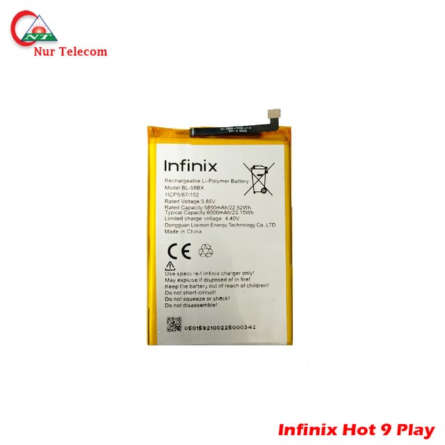 Infinix Hot 9 Play Battery price in Bangladesh