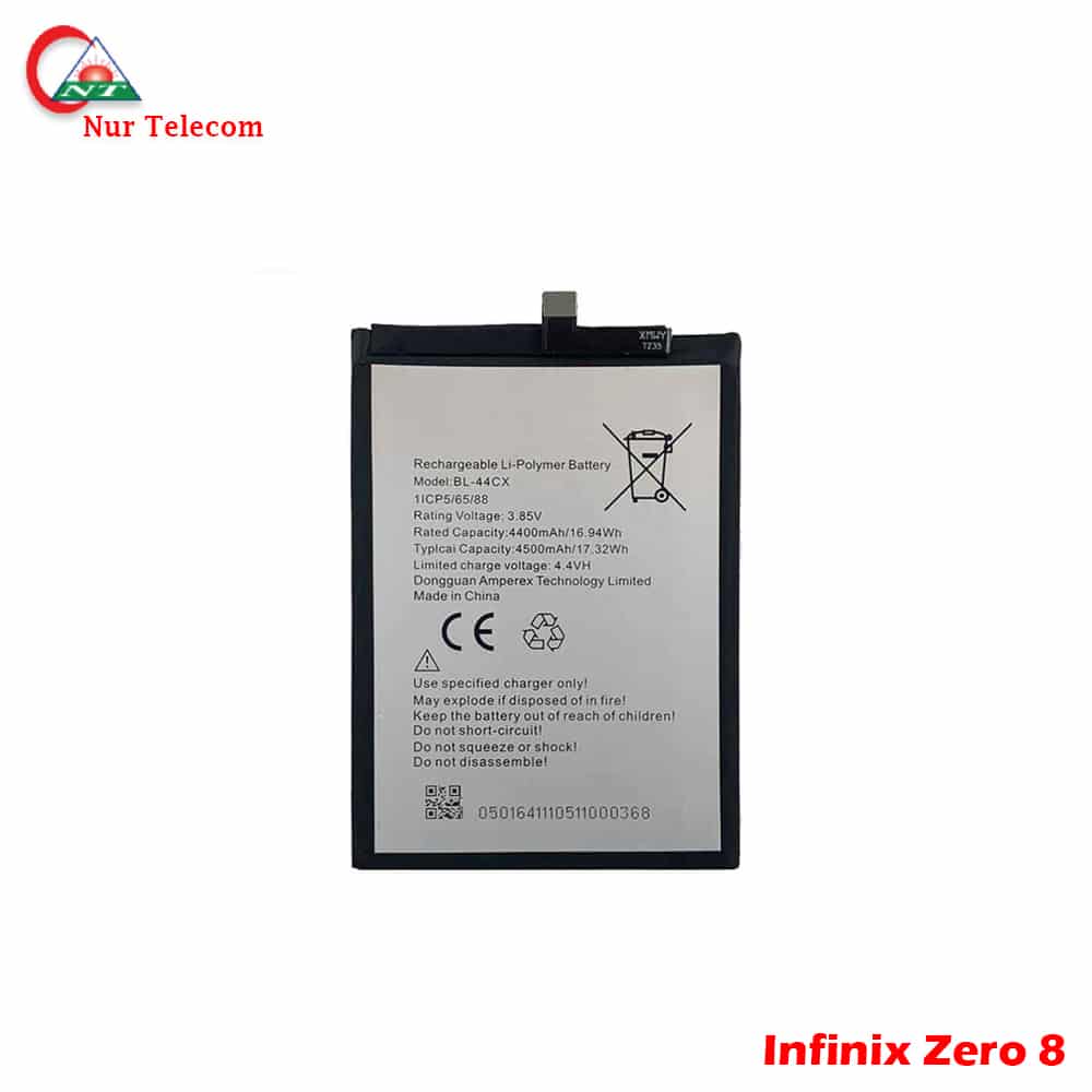 Infinix Zero 8 Battery price in Bangladesh