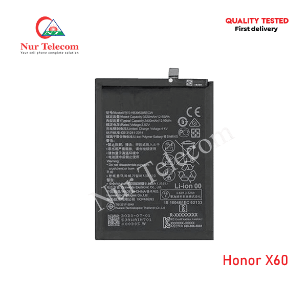 Honor X60 Battery Price in Bangladesh