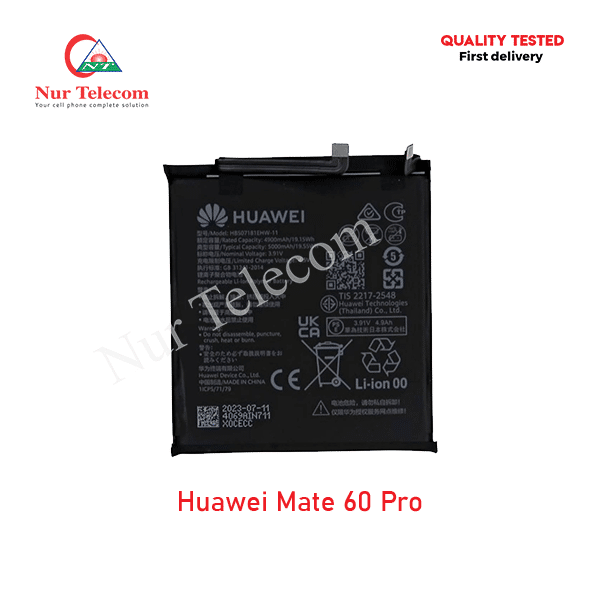 Huawei Mate 60 Pro Battery Price in Bangladesh