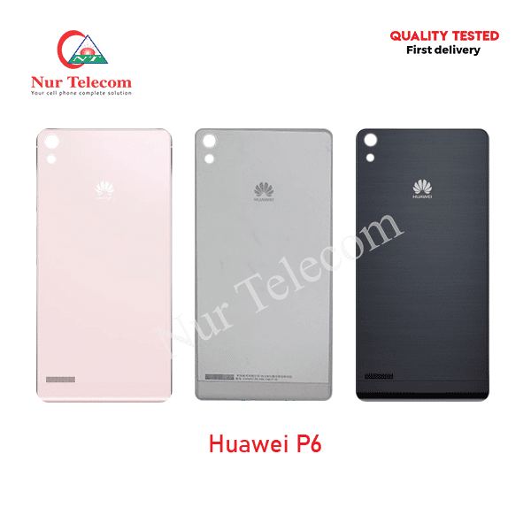 Original Huawei P6 battery door cover replacement
