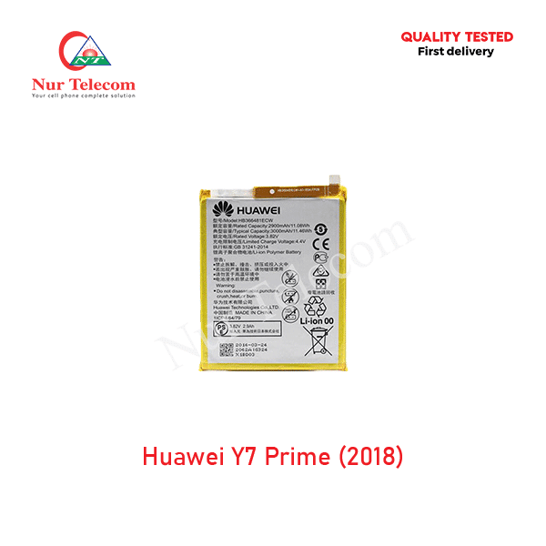 Huawei Y7 Prime 2018 Battery Price in Bangladesh