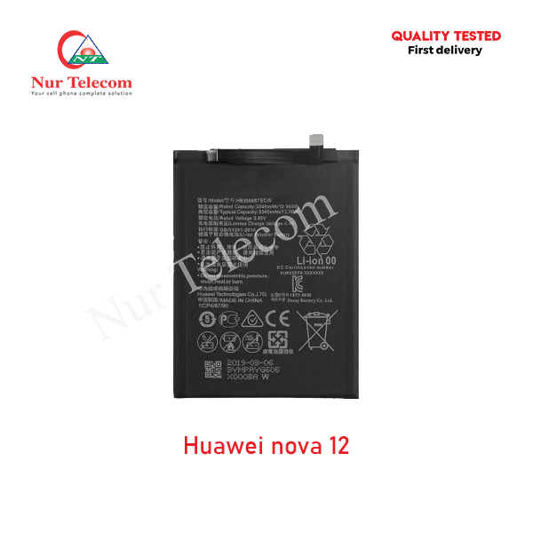 Huawei Nova 12 Battery Price in Bangladesh