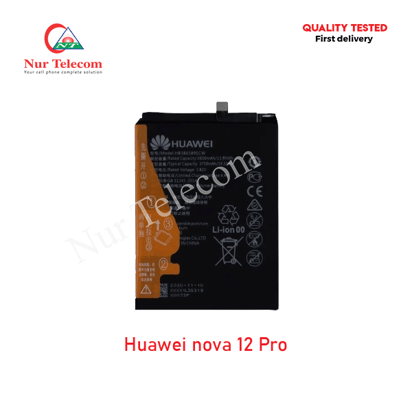 Huawei Nova 12 Pro Battery Price in Bangladesh