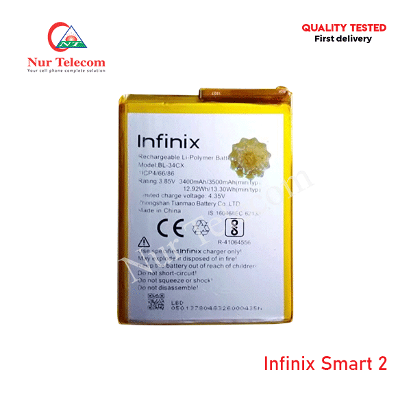 Infinix Smart 2 Battery Price in Bangladesh