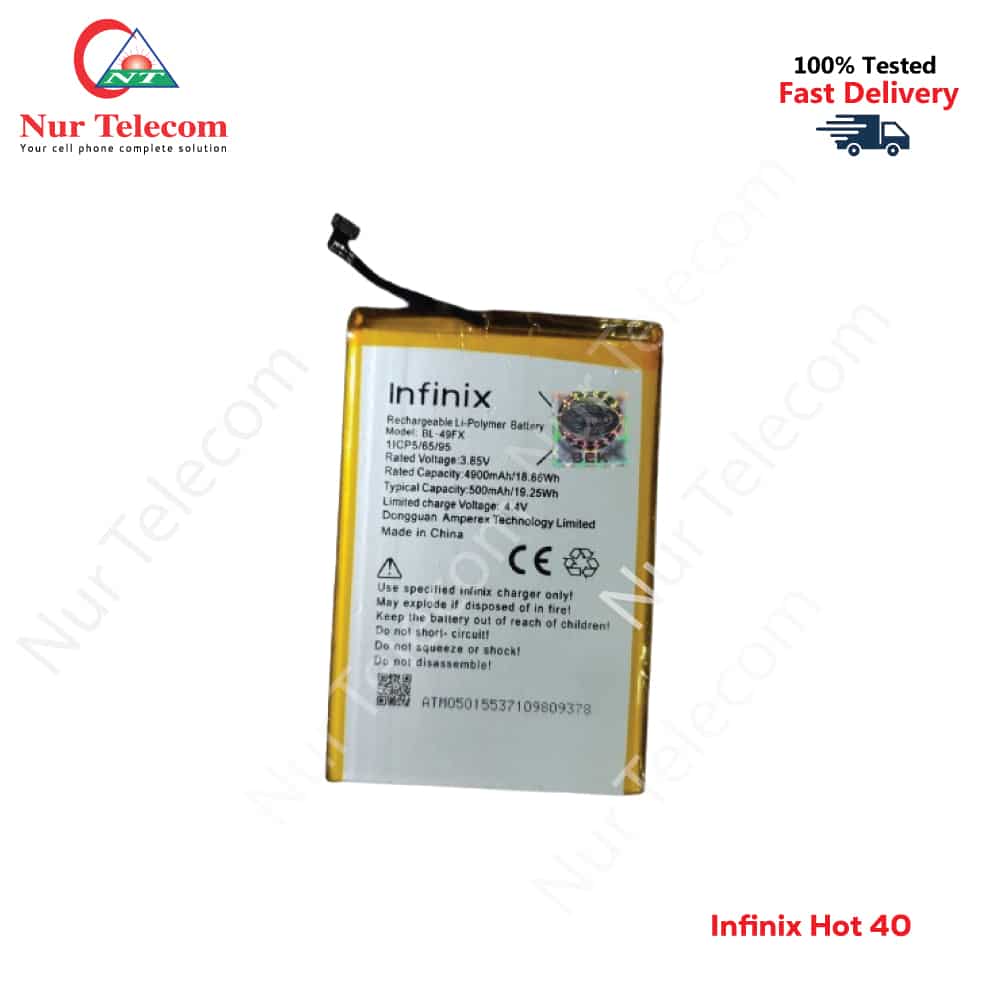 Infinix Hot 40 Battery Price in Bangladesh