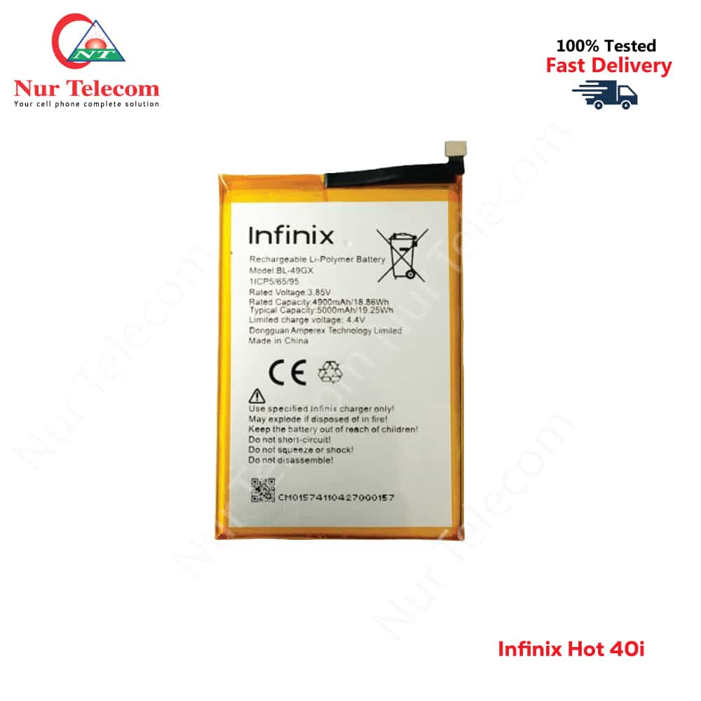 Infinix Hot 40i Battery Price in Bangladesh