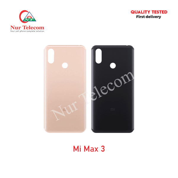 Original Mi Max 3 battery backshell All Color is available