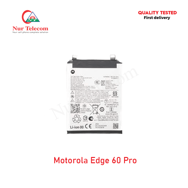 Motorola Edge 60 Pro Battery Price in Bangladesh