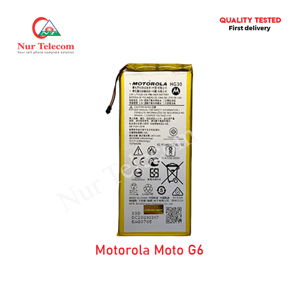 Motorola Moto G6 Battery Price in Bangladesh
