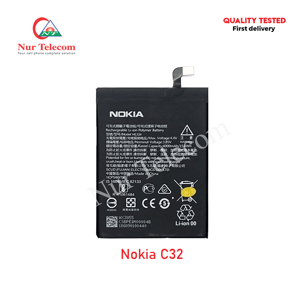 Nokia C32 Battery Price in Bangladesh