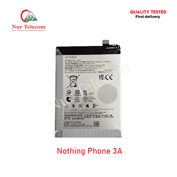Nothing Phone 3A Battery Price in Bangladesh