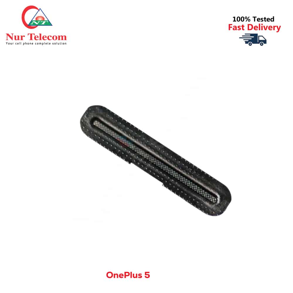 OnePlus Five Ear Speaker Mesh Cover Replacement - Black