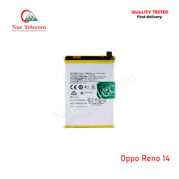 Oppo Reno14 Battery Price in Bangladesh
