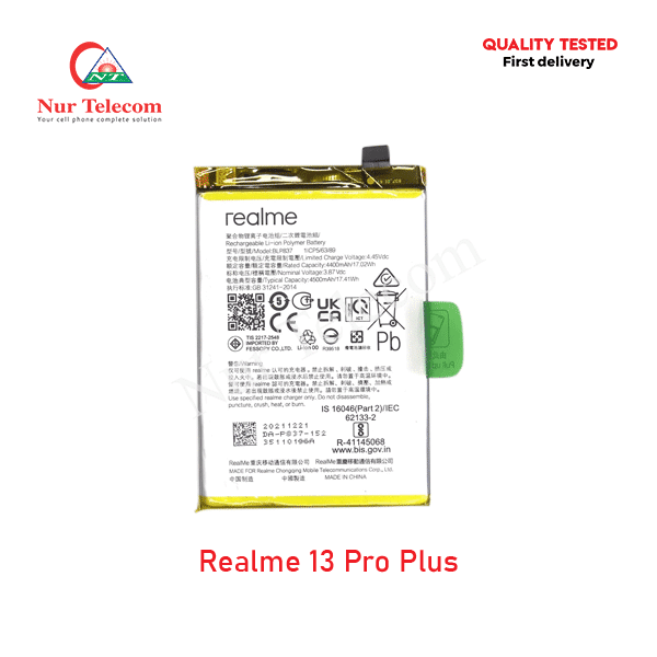 Realme 13 Pro Plus Battery Price in Bangladesh