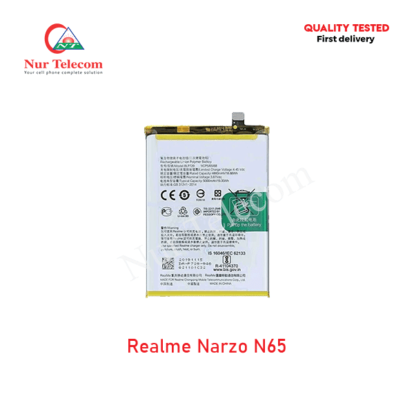 Realme Narzo N65 Battery Price in Bangladesh