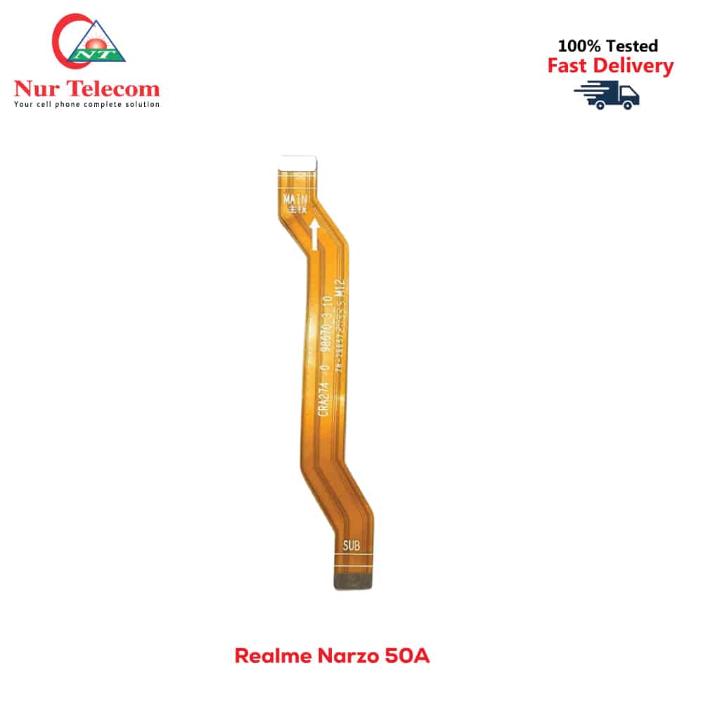Realme Narzo 50A Motherboard Connector flex cable in BD