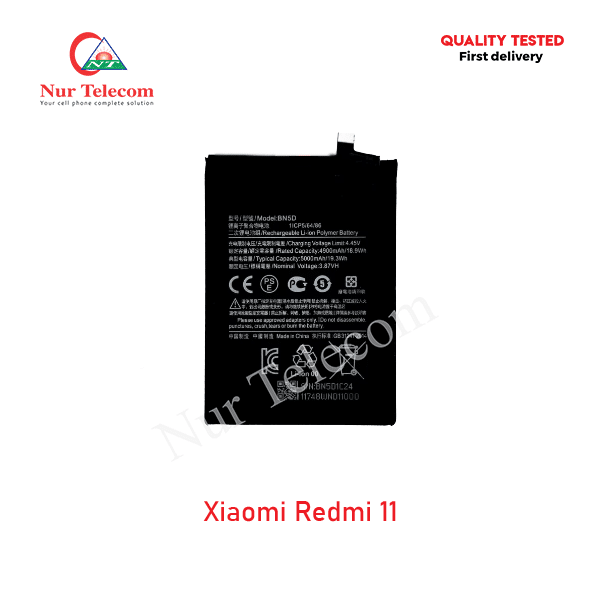 Xiaomi Redmi 11 Battery Price in Bangladesh