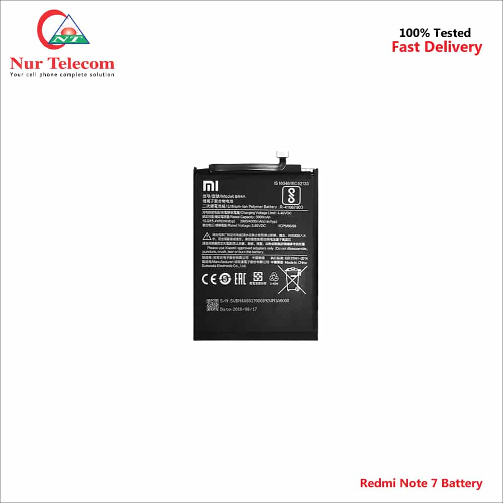 Xiaomi Redmi Note 7 Battery Price in Bangladesh