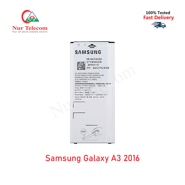 Samsung Galaxy A3 2016 Battery Price in Bangladesh