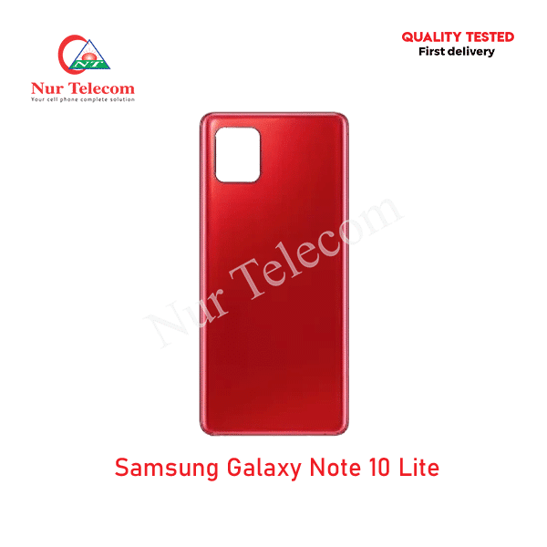 Samsung Note 10 Lite Backshell Price in Bangladesh
