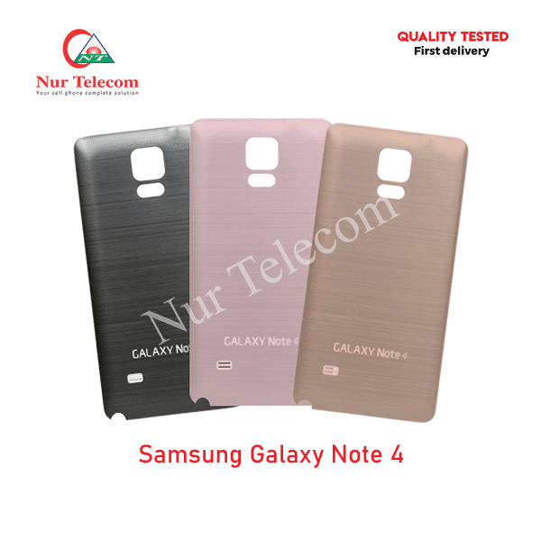 Samsung Galaxy Note 4 battery backshell All Color is available