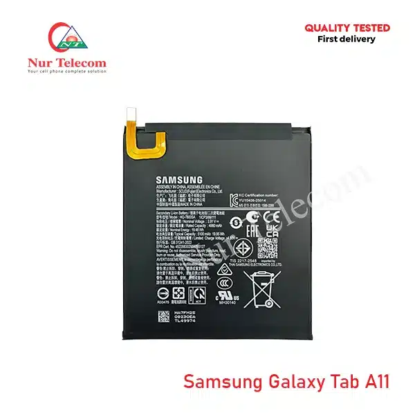 Samsung Galaxy Tab A11 Battery Price in Bangladesh