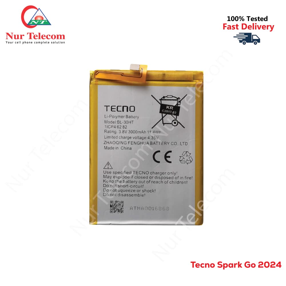 Tecno Spark Go 2024 Battery Price in Bangladesh