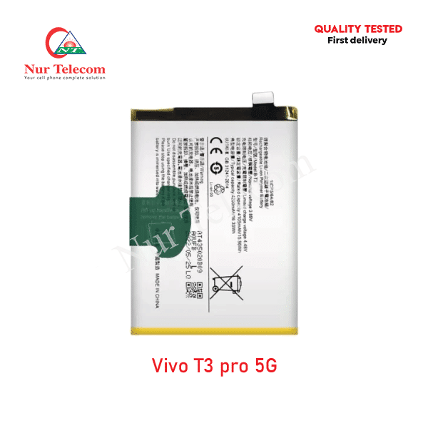 Vivo T3 Pro 5G Battery Price in Bangladesh