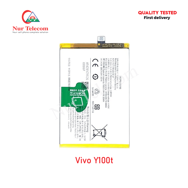 Vivo Y100t Battery Price in Bangladesh