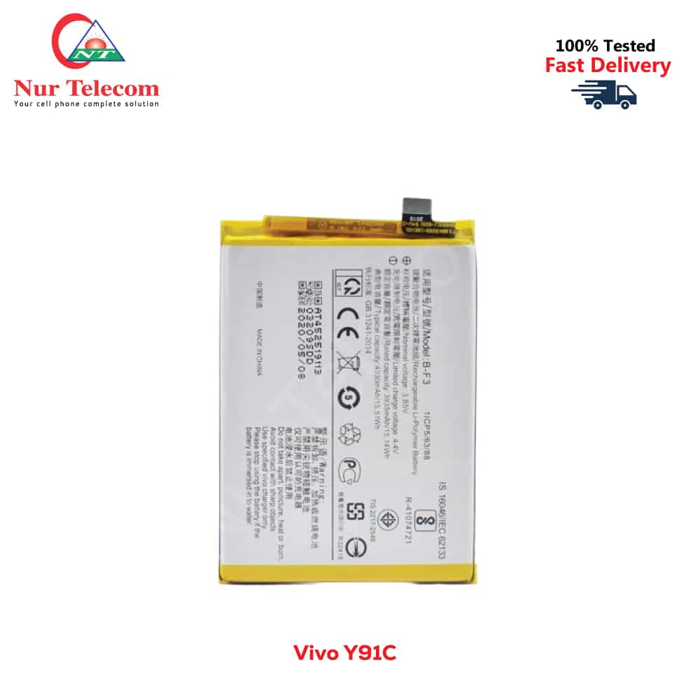 Original Vivo Y91C Battery Price in Bangladesh