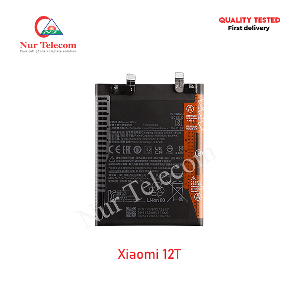 Xiaomi 12T Battery Price in Bangladesh