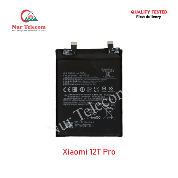 Xiaomi 12T Pro Battery Price in Bangladesh