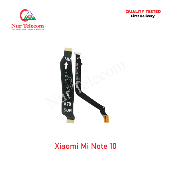 Xiaomi Mi Note 10 Motherboard Connector flex cable in Bangladesh