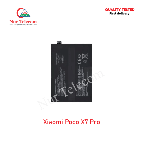 Xiaomi Poco X7 Pro Battery Price in Bangladesh