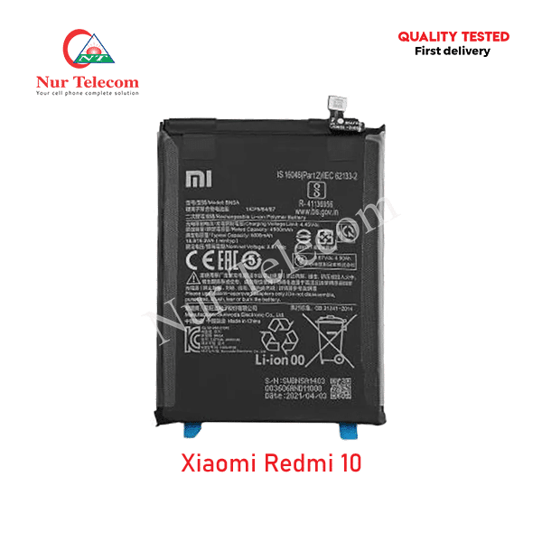 Xiaomi Redmi 10 Battery Price in Bangladesh