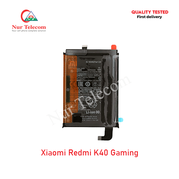 Xiaomi Redmi K40 Gaming Battery Price in Bangladesh