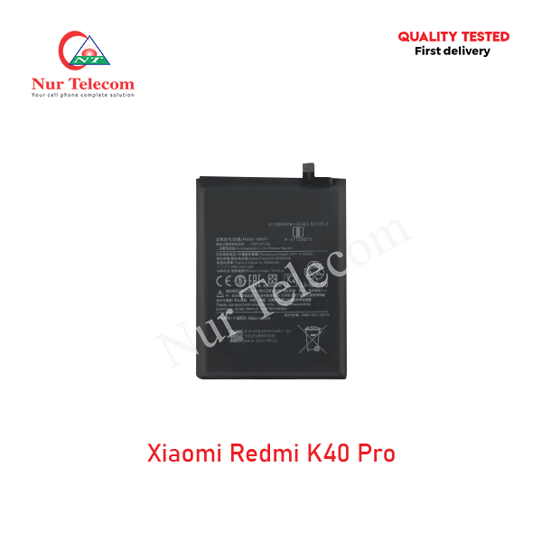 Original	Xiaomi Redmi K40 Pro Battery price in BD