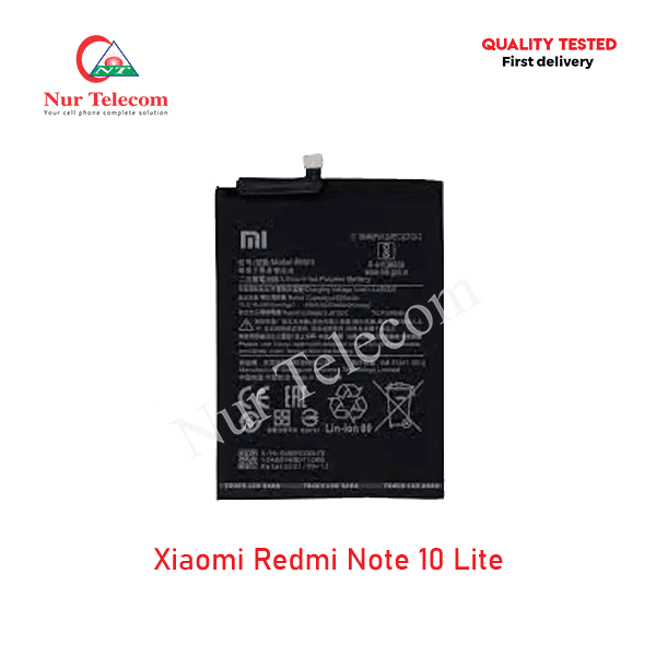 Xiaomi Redmi Note 10 Lite Battery Price in Bangladesh