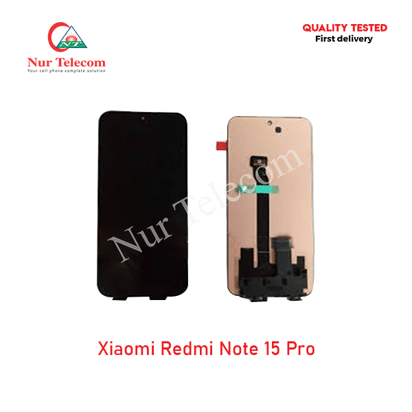 Xiaomi Redmi Note 15 Pro Display Price in Bangladesh
