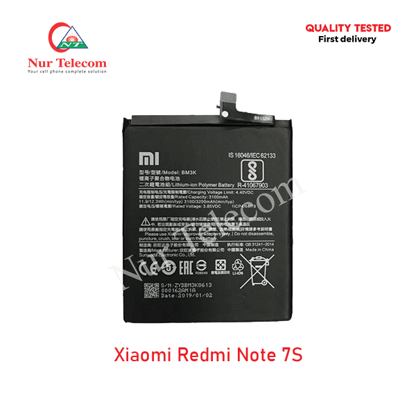 Xiaomi Redmi Note 7S Battery Price in Bangladesh