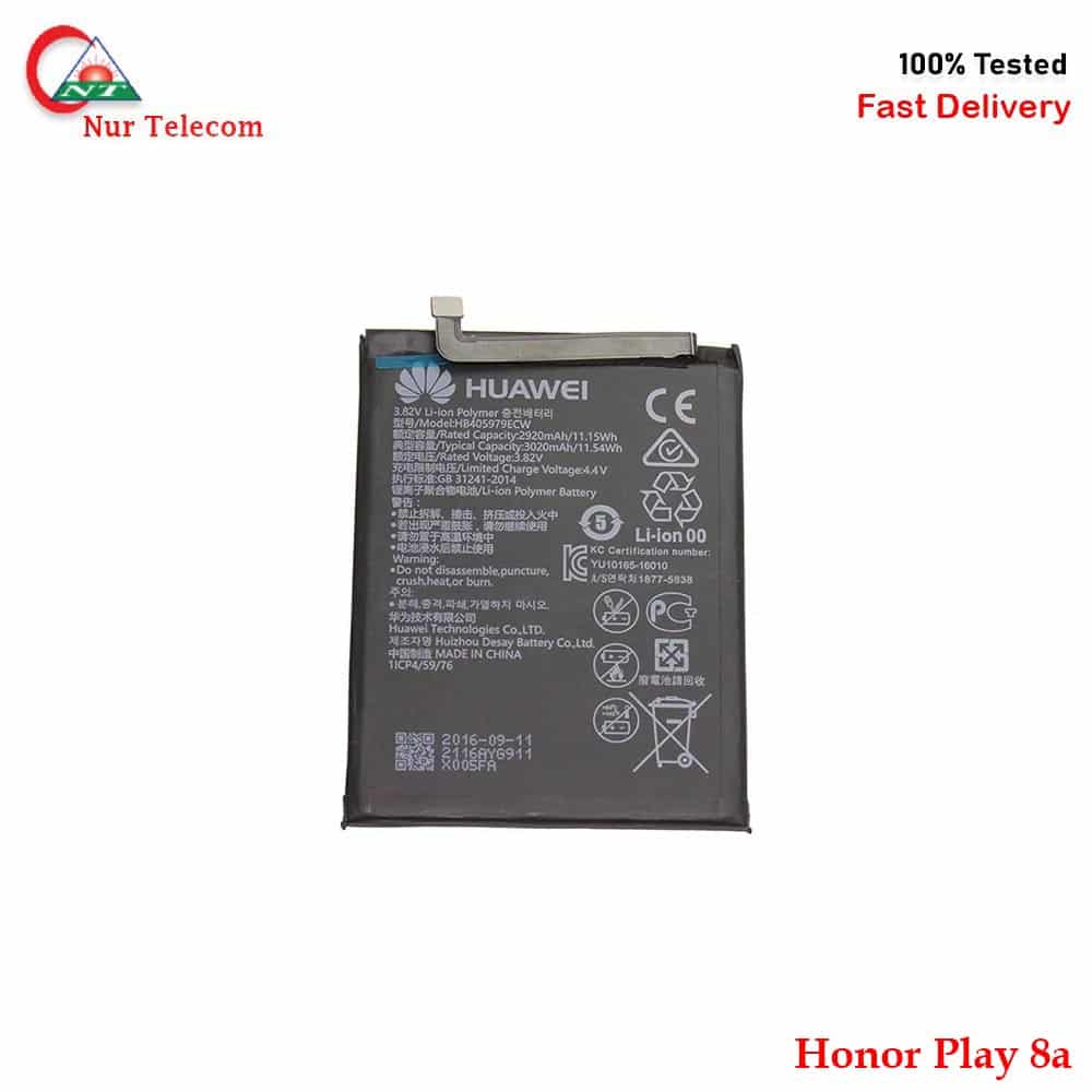 Honor Play 8a Battery Price in Bangladesh